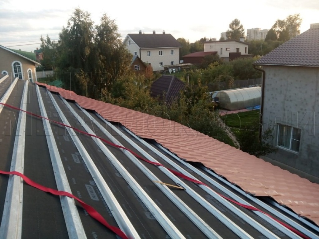 Металлочерепица Геркулес 8004 терракотовый Стальной Бархат от Центра Металлокровли в Петропавловске-Камчатском