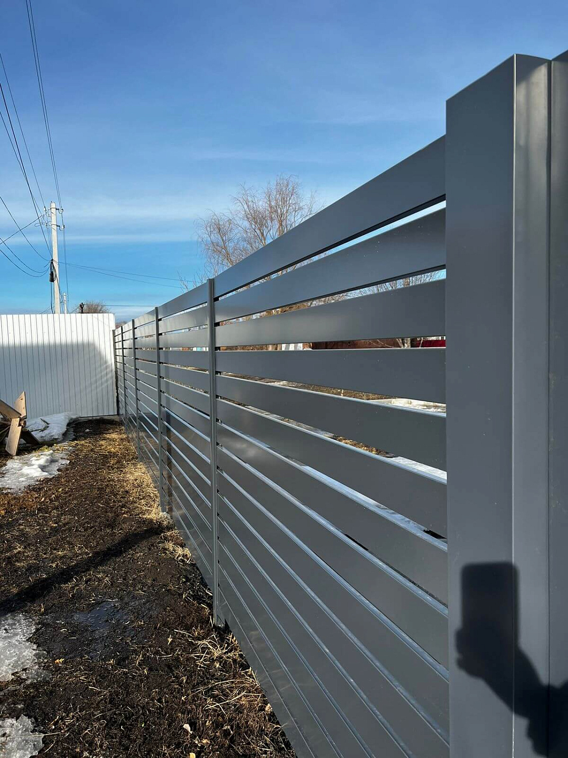 Металлопланкен 43м RAL7024 Серый Графит Полиэстер