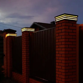 Колпак Bona ХайТек Коричневый с подсветкой из неона