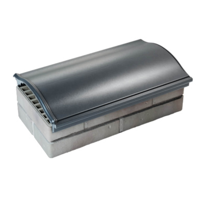 Парапет ZKING MONBLAN 310х510х90мм Серый с посадкой на 1 кирпич (200,225,255мм) фото 3